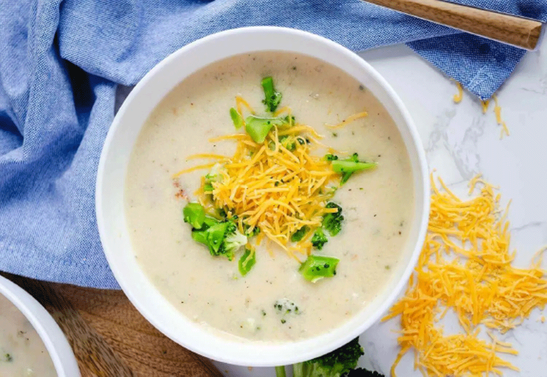 Potato, Broccoli and Cheese Soup