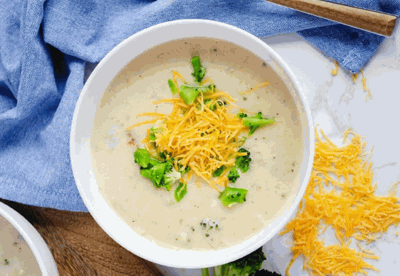 Potato, Broccoli and Cheese Soup