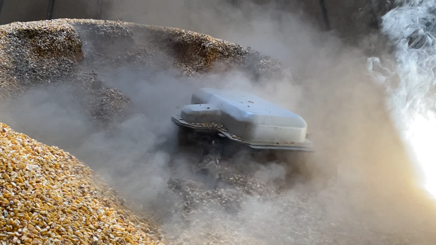 Lifesaving grain bin precautions