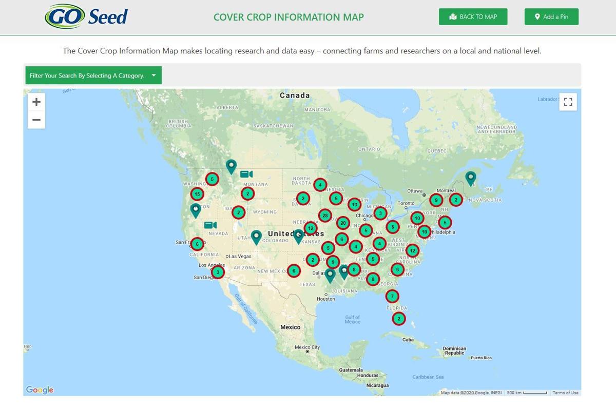Cover crop info map