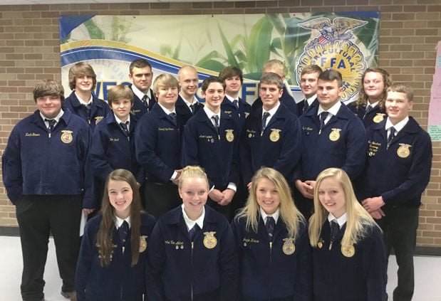 West Lyon FFA group