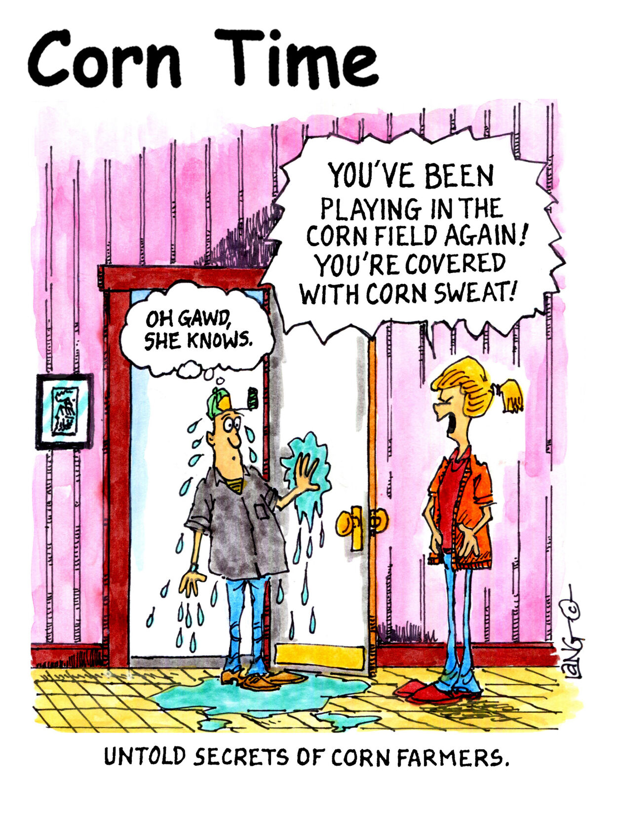 Corn Time by Bob Lang