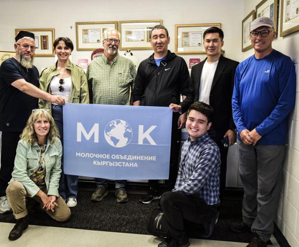 Kyrgyzstan Dairy Union group at Cedar Grove Cheese