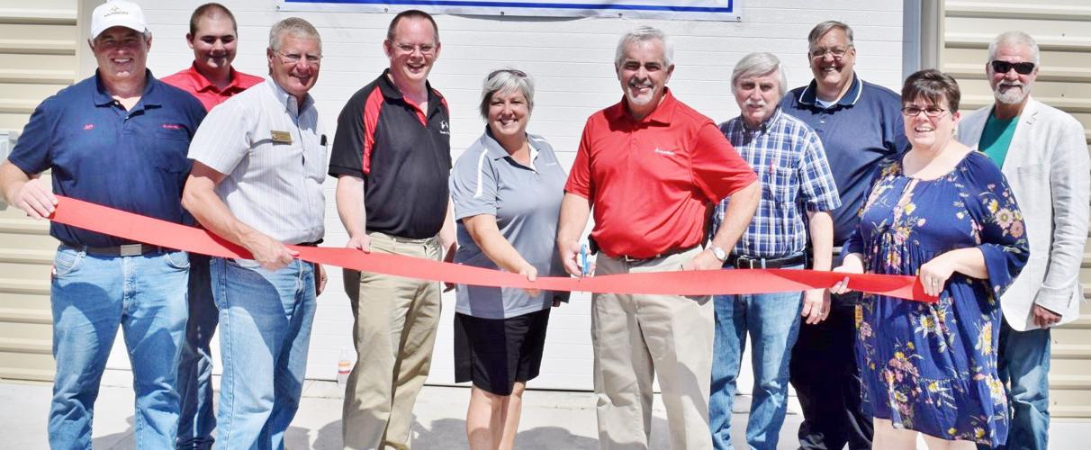 Ribbon cut for seed facility