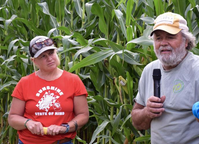 Marie Raboin and Bruce Sime