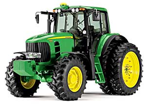 John Deere 7530 tractor 