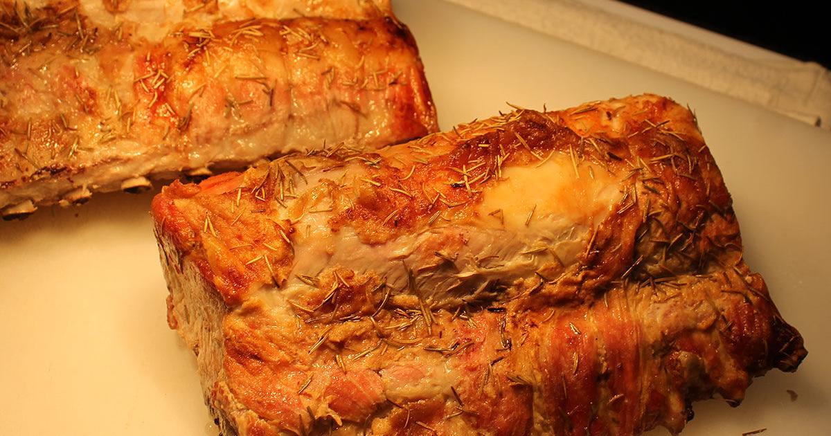 Pork Rack Bone In Bone-in Pork Rack