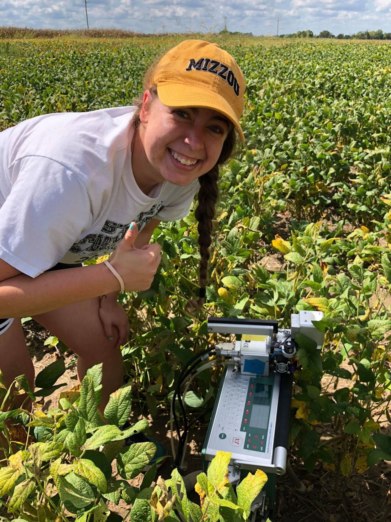 Emily Althoff, University of Missouri, Japanese beetle research