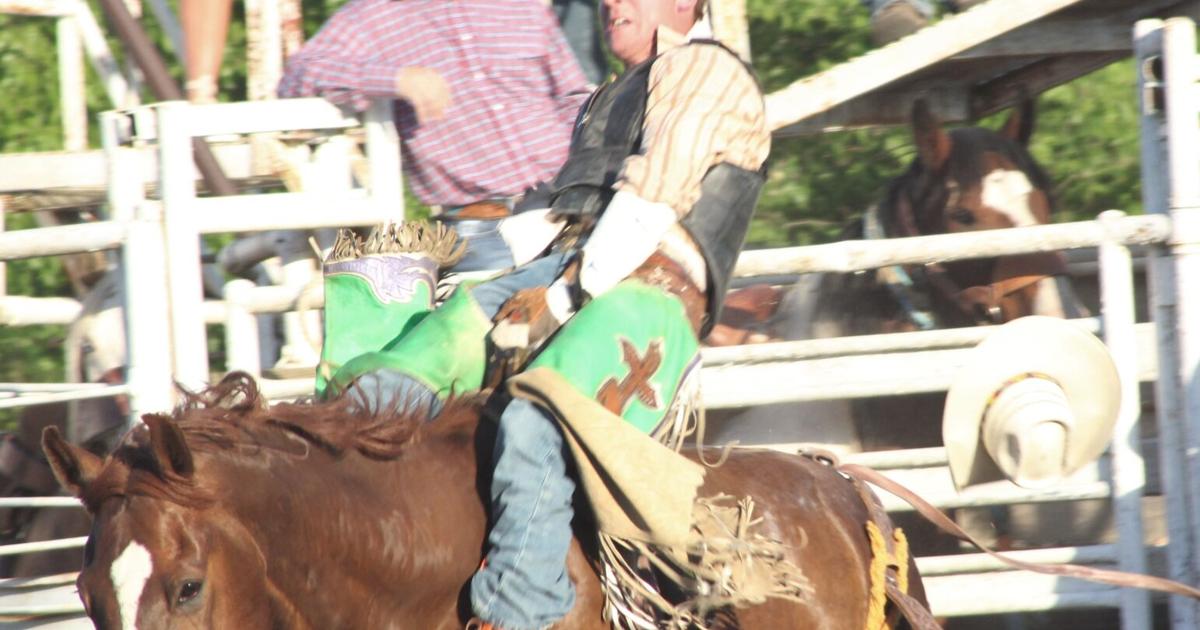 Gibson Rodeo 62nd Gibson Rodeo coming down the trail