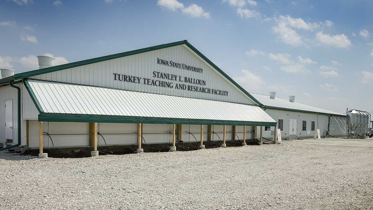 ISU Stanley L. Balloun Turkey Teaching and Research Facility
