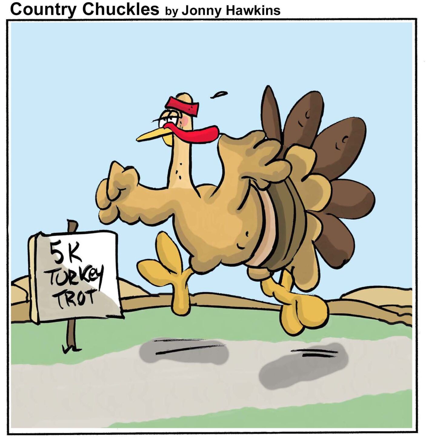 Country Chuckles by Jonny Hawkins