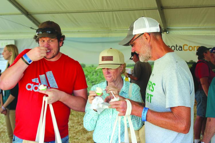 Farmfest 2025 corn ice cream JA.jpg