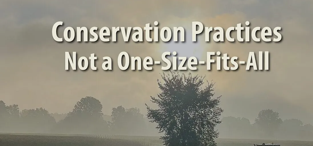 Conservation Practices Not a One-Size-Fits-All