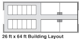 26x64 Building Layout