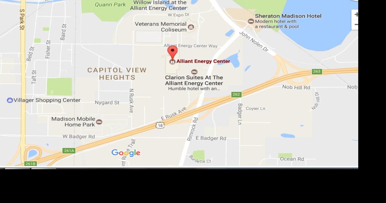 Alliant Energy Center directions