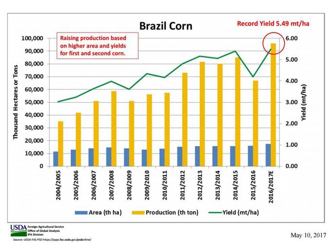 Brazil corn