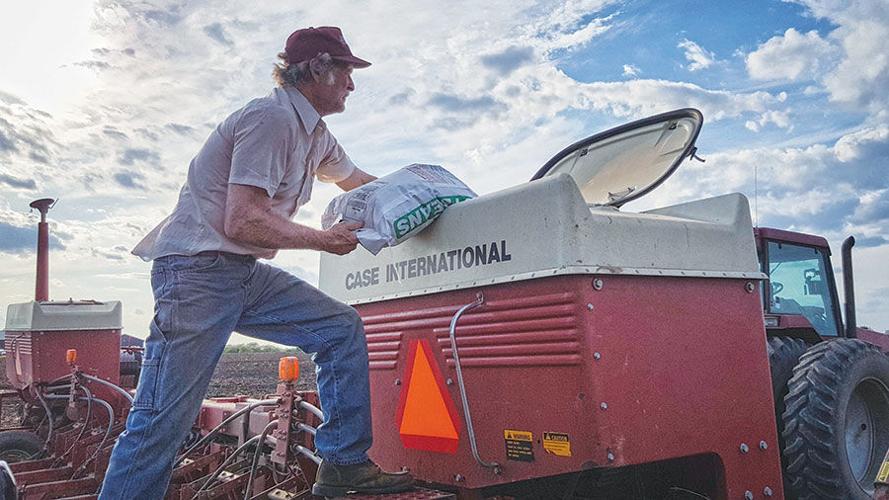 Spring planting lifting photo