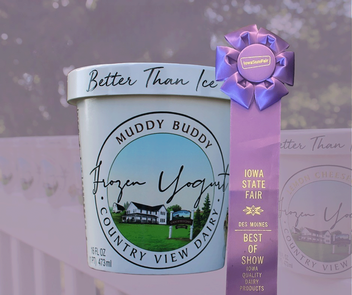 Muddy Buddy frozen yogurt