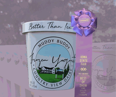 Muddy Buddy frozen yogurt