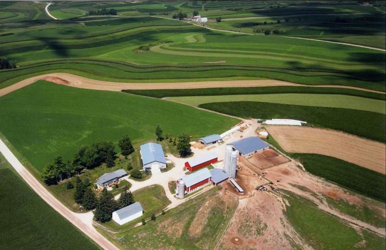 Rudrud farm aerial