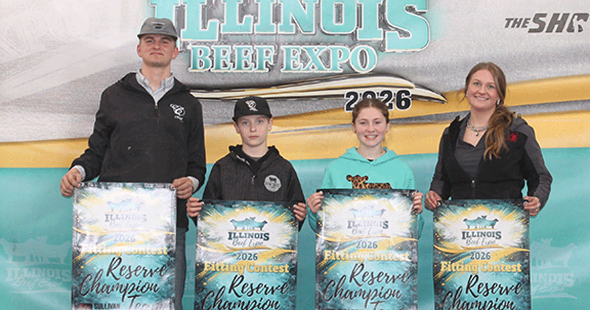 reserve champion team IL beef expo