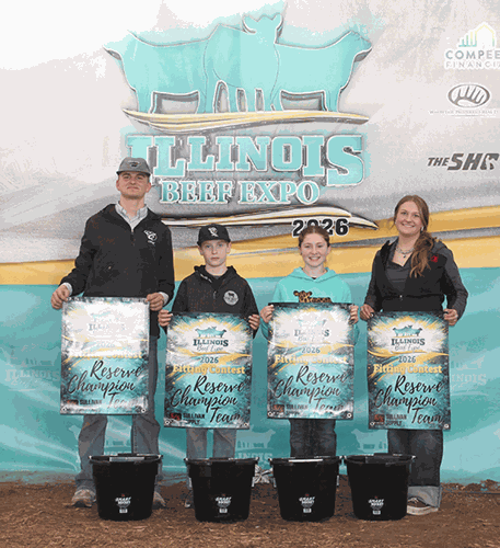 reserve champion team IL beef expo