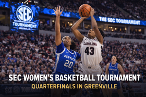 SEC Women’s Basketball Tournament Quarterfinals: Top Seeds Enter the Bracket in Greenville