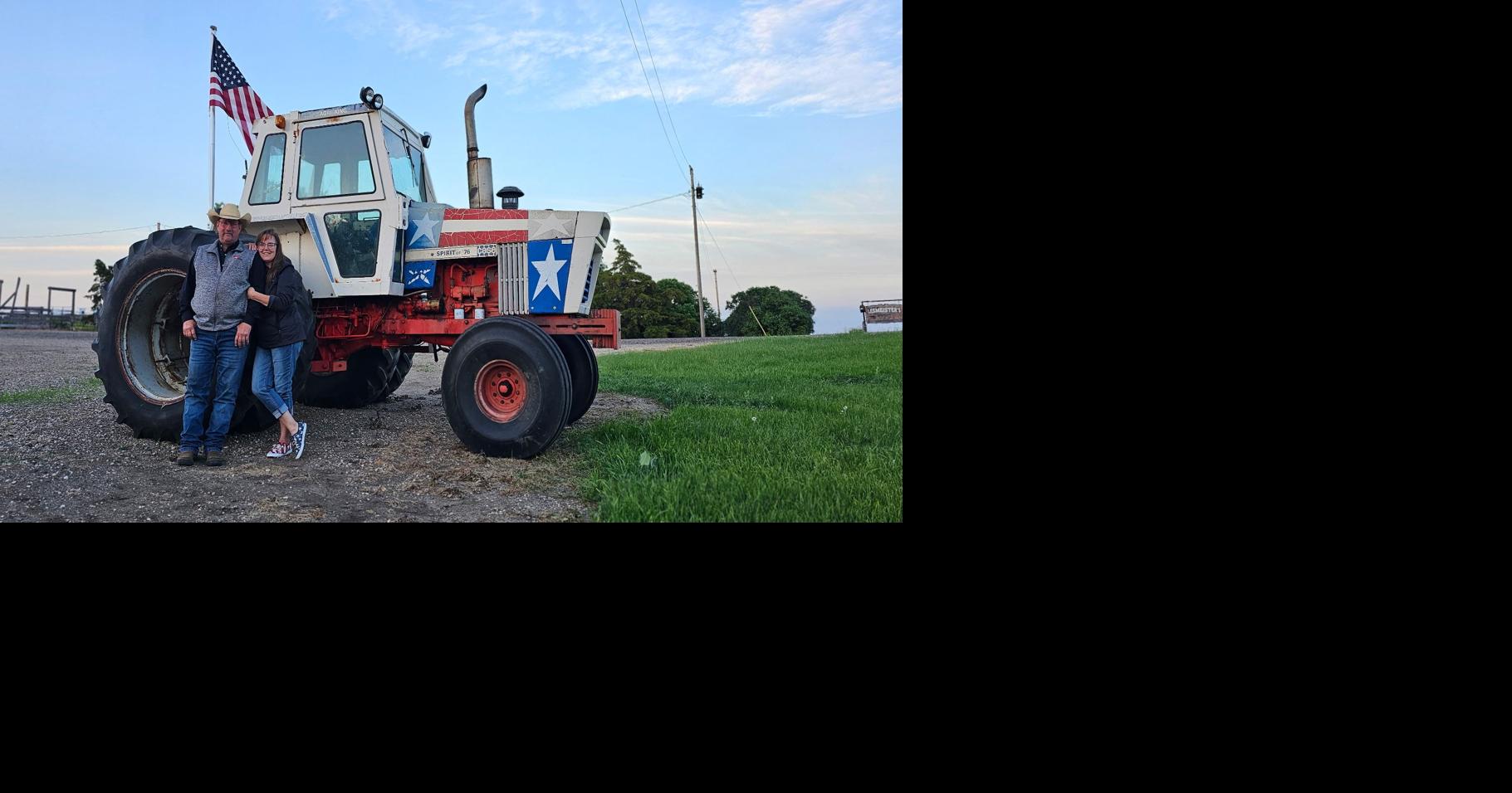 Spirit of ’76 tractor carries deep symbolism for South Dakota farm family