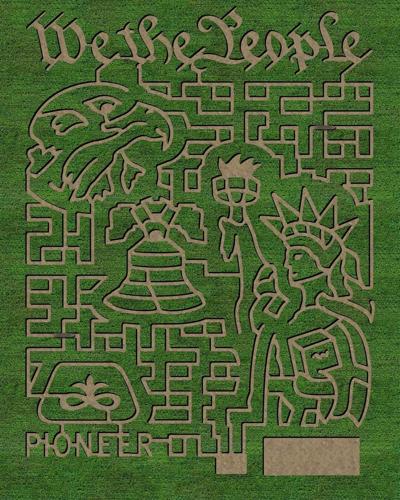 Valley Corn Maize design, East Grand Forks, Minn.