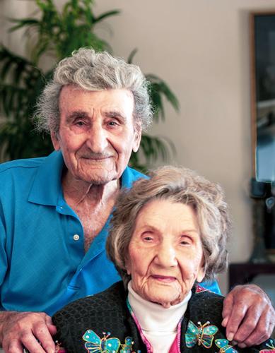 The longest living married couple in the United States Ralph and Dorothy Kohler