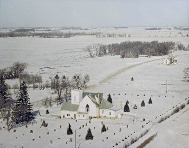 Dawson from above