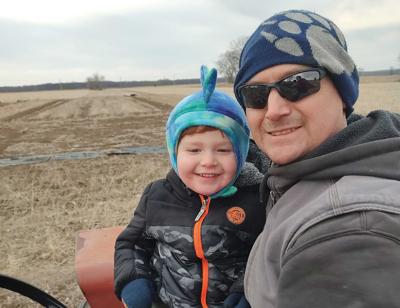 Kyle Dionne a McHenry County farmer