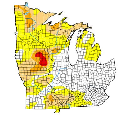 drought monitor map