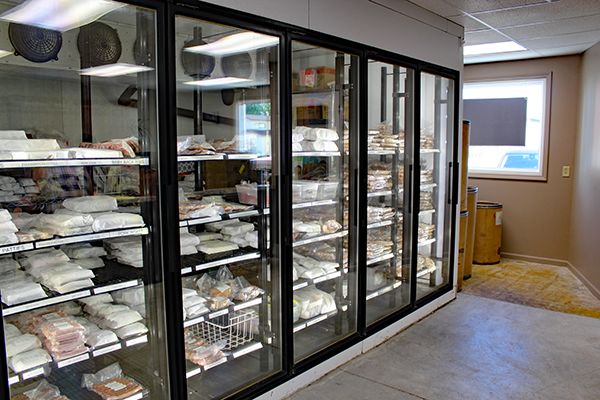 Cordova Locker meat display case