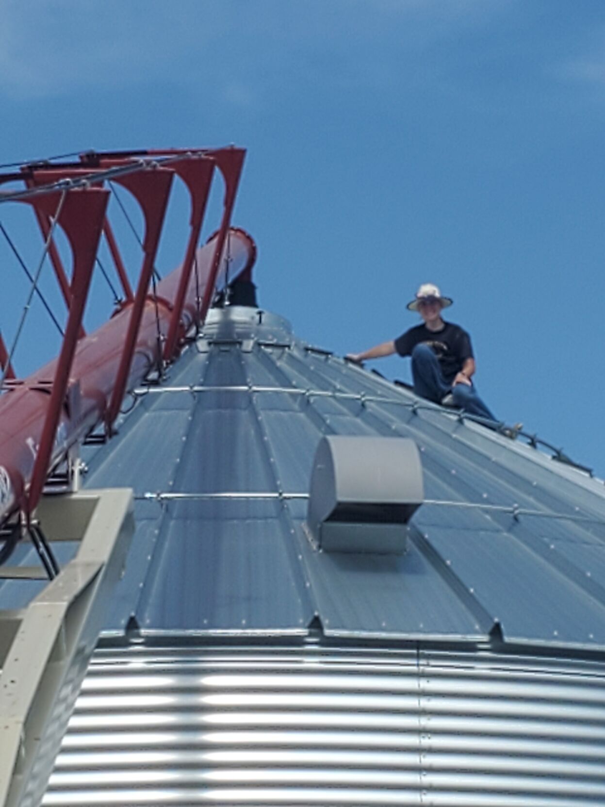 Old equipment saves Uffelman wheat harvest
