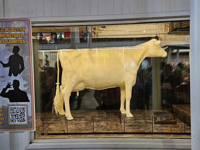 butter cow Iowa State Fair