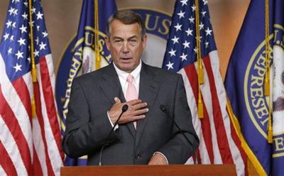 John Boehner, AP photo