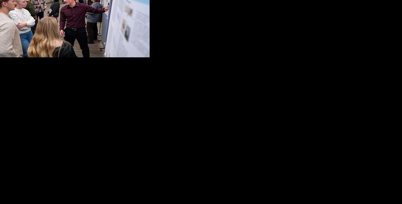 Students present research, creative works