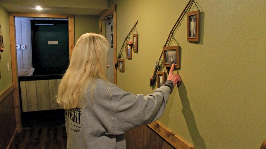 photos hung throughout the restaurant