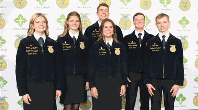 Illinois FFA state officers 2025