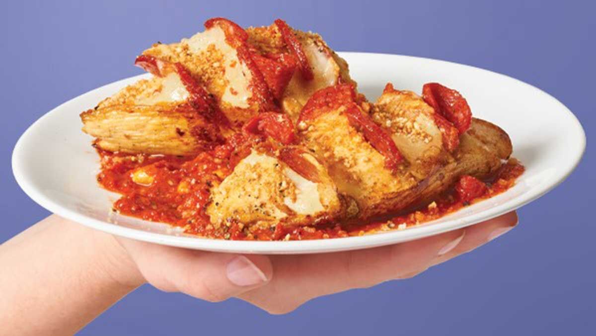 Pizza-Stuffed Chicken Breasts