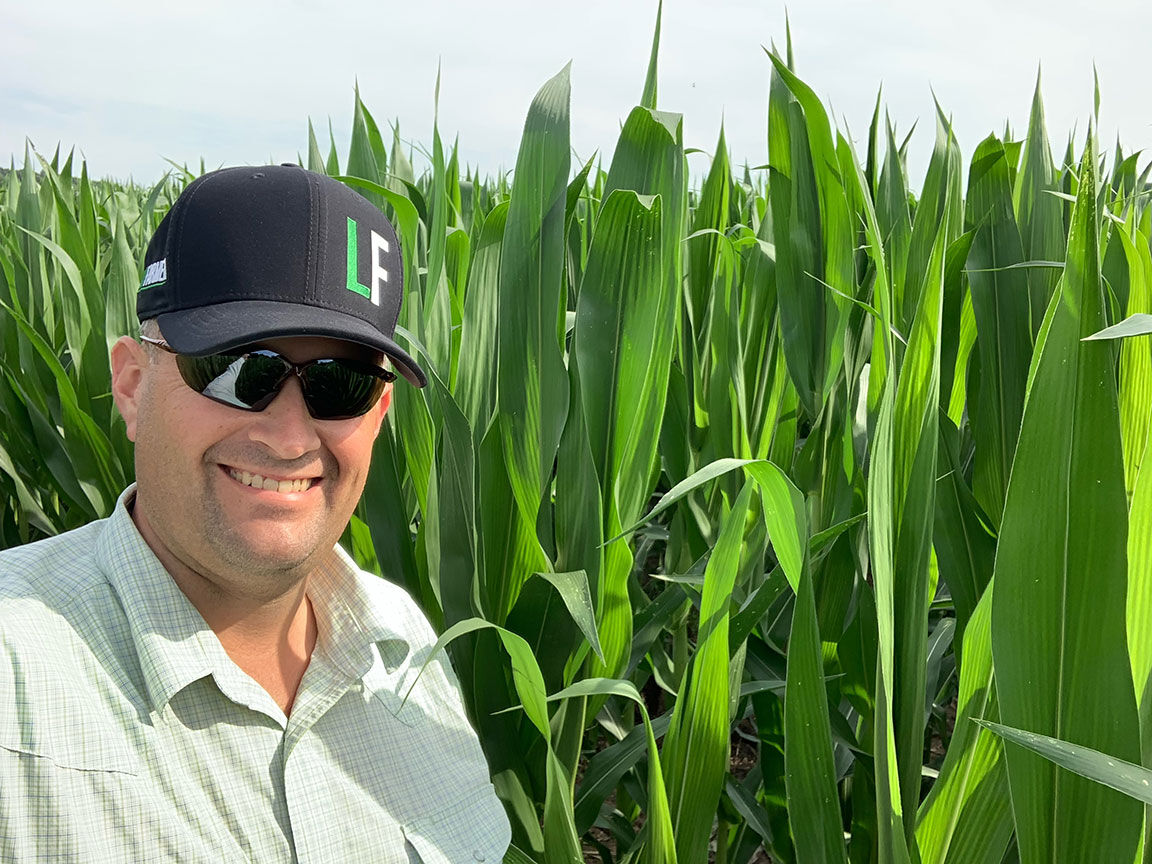 Brooks Reid spring planting