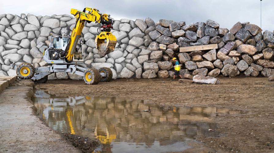 Autonomous excavator
