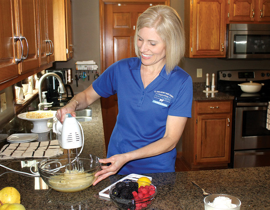 Monica Nyman,  St. Louis District Dairy Council nutrition educator