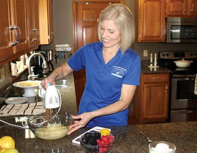 Monica Nyman,  St. Louis District Dairy Council nutrition educator