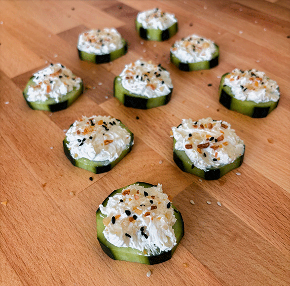 cucumber bites