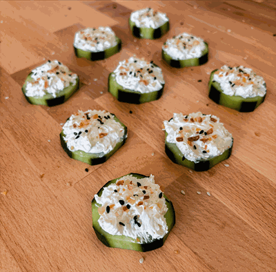 cucumber bites