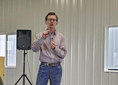 Dusty Johnson at Dakotafest