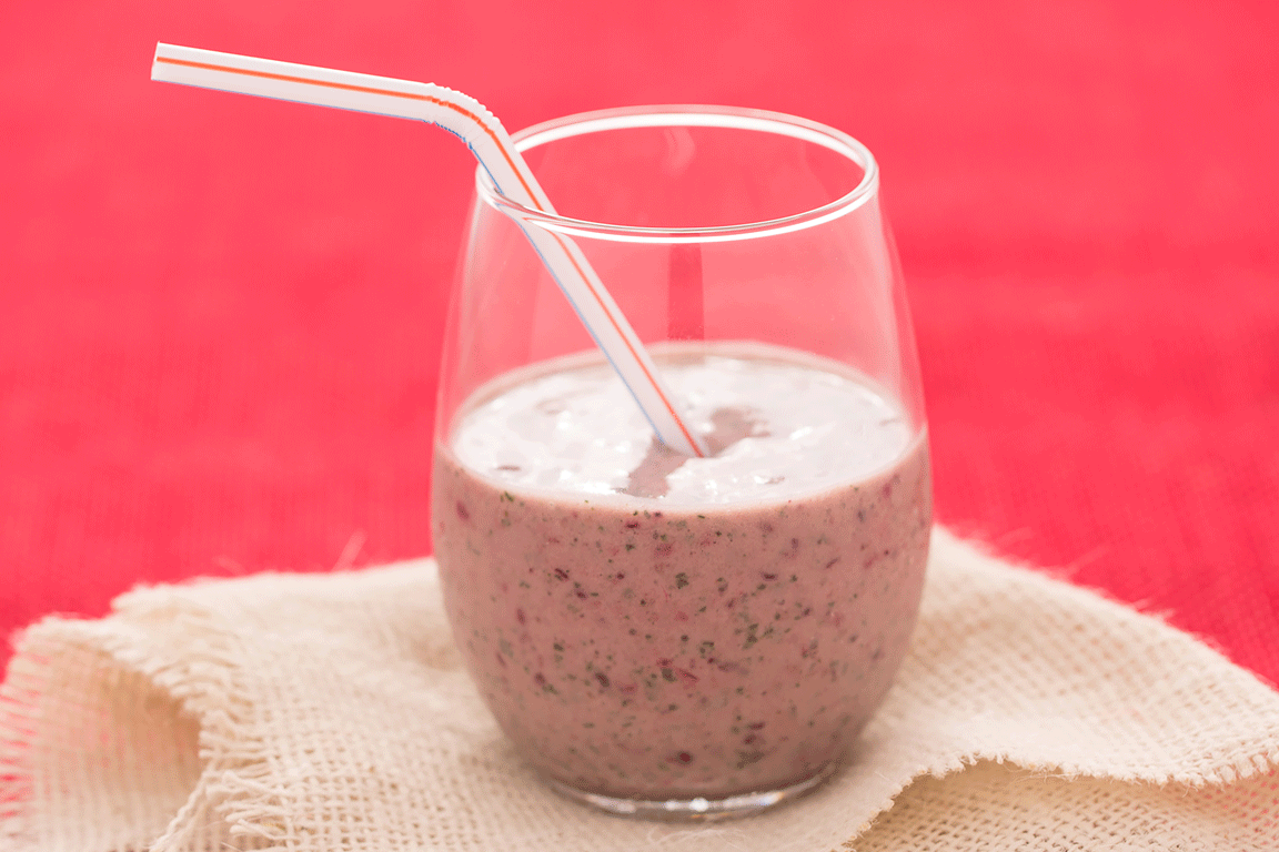 berry veggie smoothie