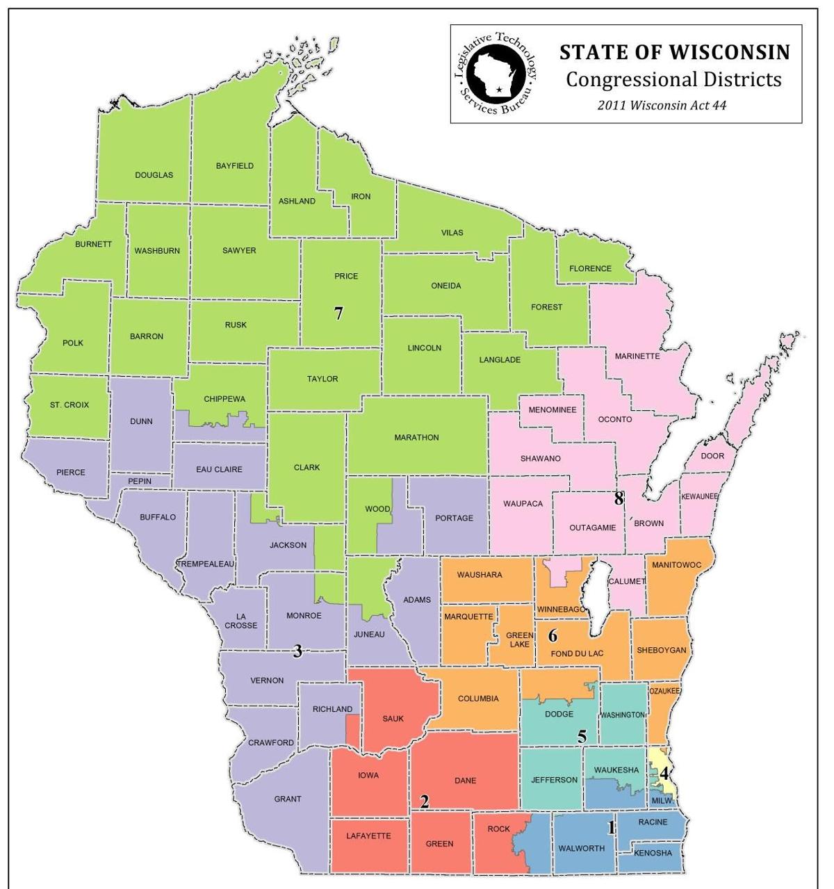 Wisconsin Congressional districts
